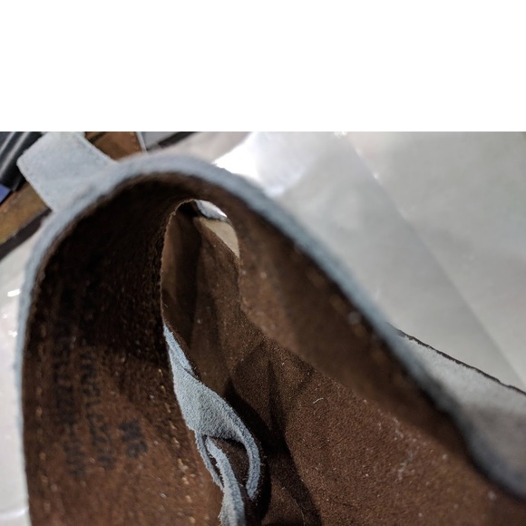 White Mountain Women Crawford Braided Footbed Sandal Blue 9 - Picture 3 of 3